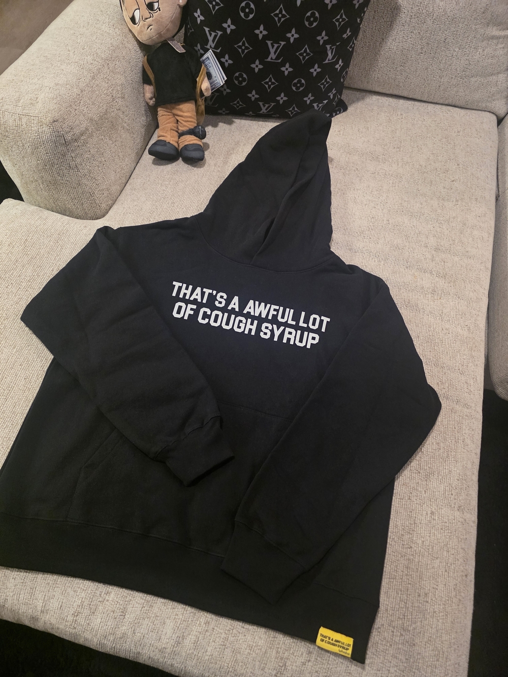 THAT'S A AWFUL LOT OF COUGH SYRUP Medium Hoodie